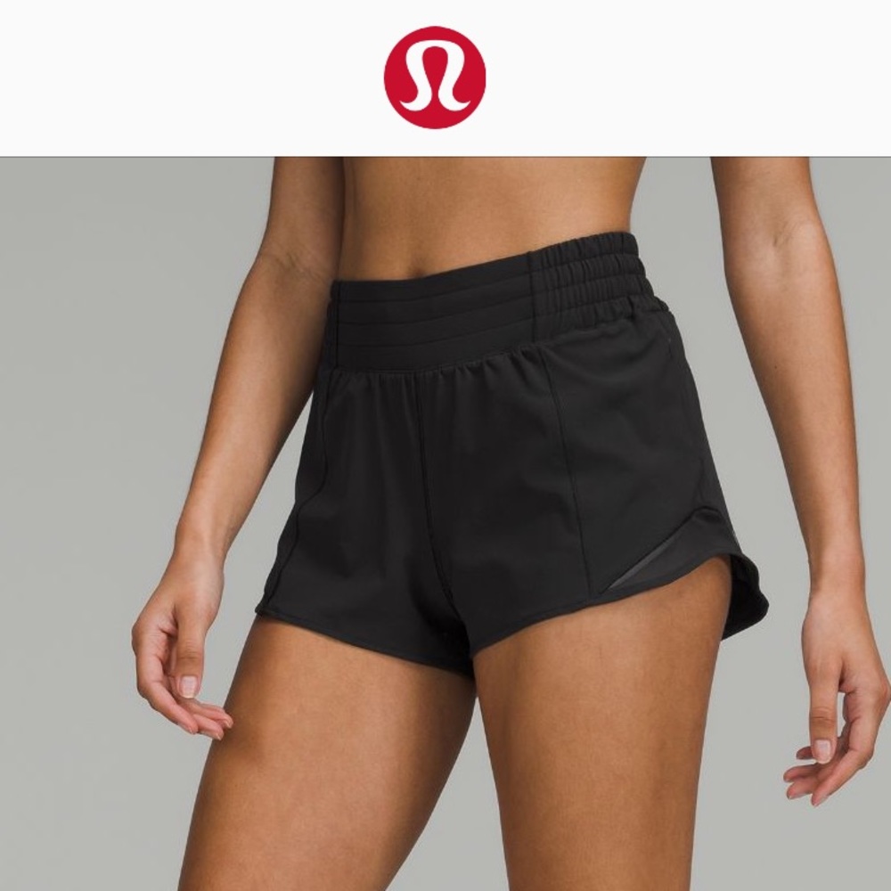 Lululemon Hotty Hot Shorts 🖤
